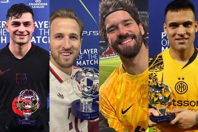 UEFA Çempionlar Liqası 1/8 final mərhələsinin son oyun gününün ən yaxşı futbolçuları