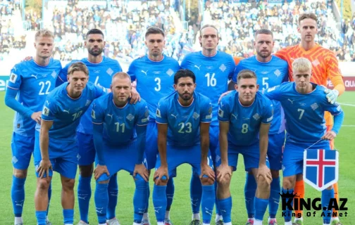İslandiya yığmasının Azərbaycan millisi ilə oyun üçün heyəti açıqlanıb