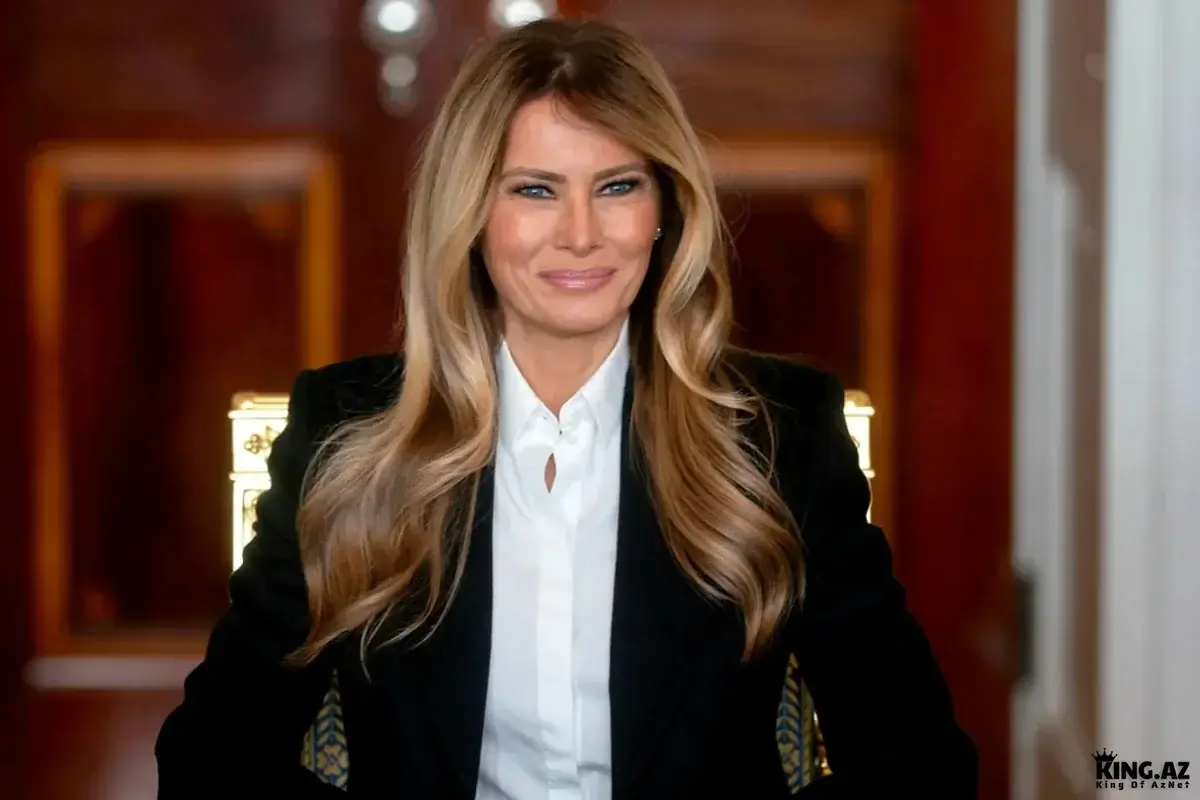 Melaniya Tramp ilkə imza atacaq
