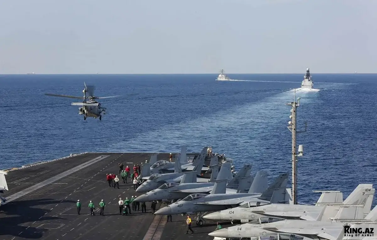 BƏƏ bayrağı altında üzən gəmi RAKETLƏ VURULDU