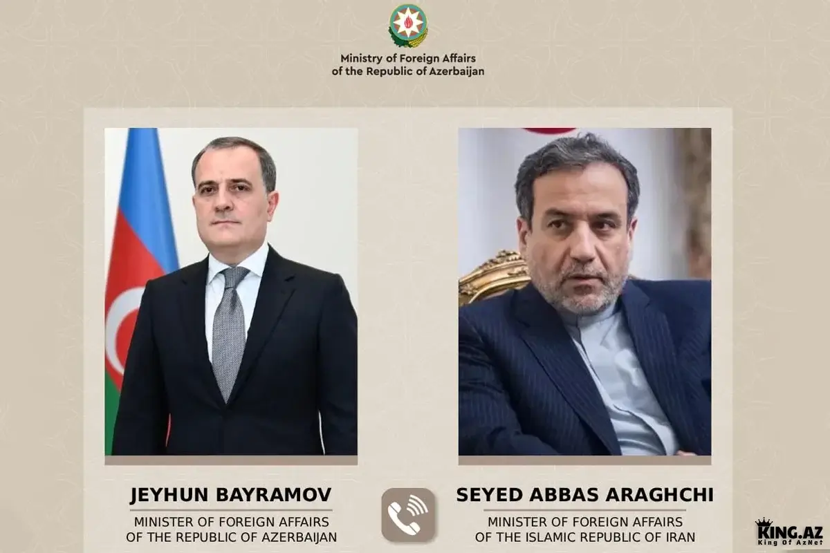 Abbas Əraqçı Ceyhun Bayramova zəng edib, dron hücumları ilə bağlı araşdırma başladığını bildirib