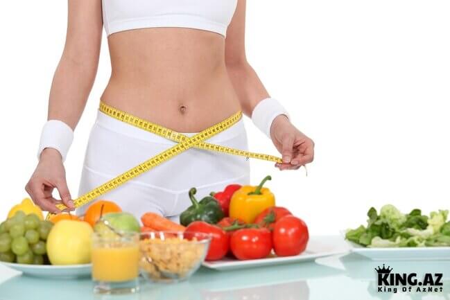 İdeal Dieta: 1 həftəyə 5 kq arıqla!
