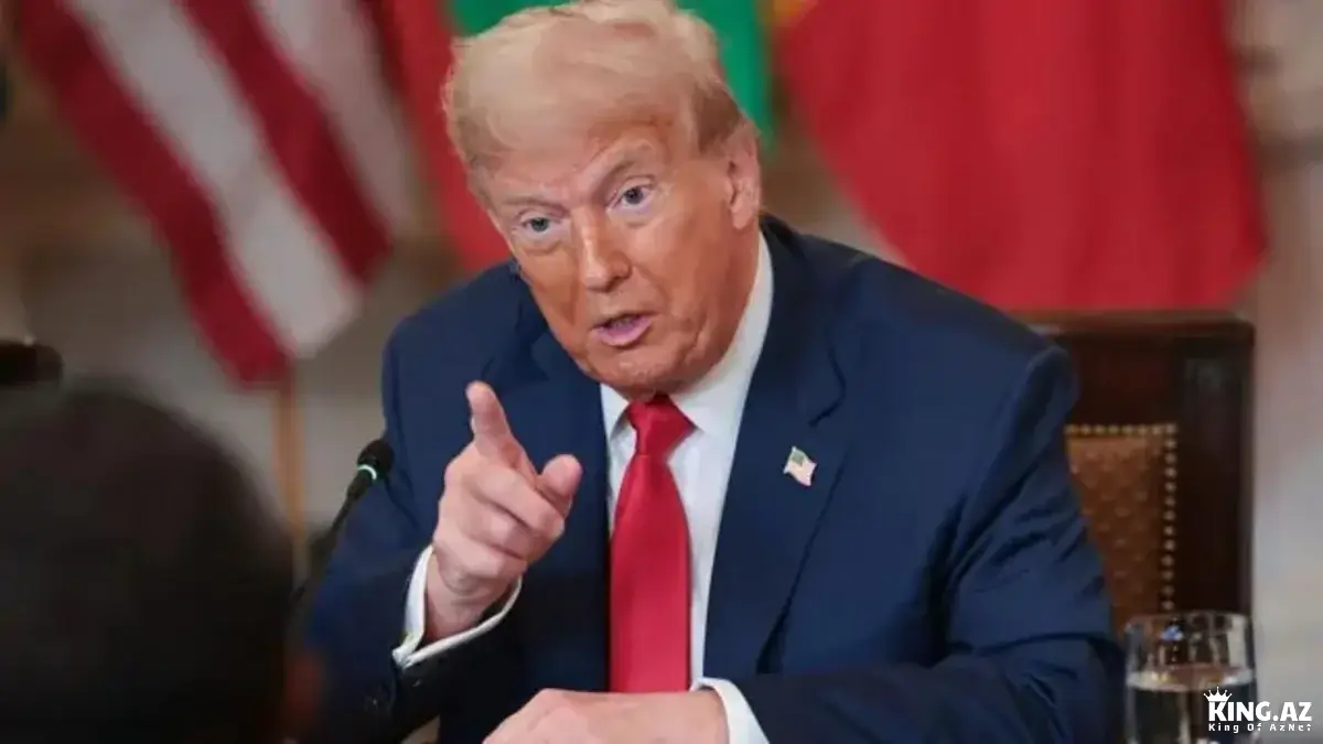 Tramp: "Kürdlər iranlılara göndərilən silahları özlərinə götürüblər"