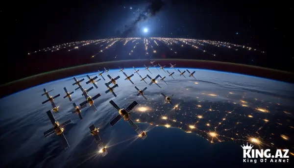 İlon Maskın kosmik şəbəkəsi sürətlə böyüyür: "Starlink" peyklərinin sayı rekord həddə çatdı